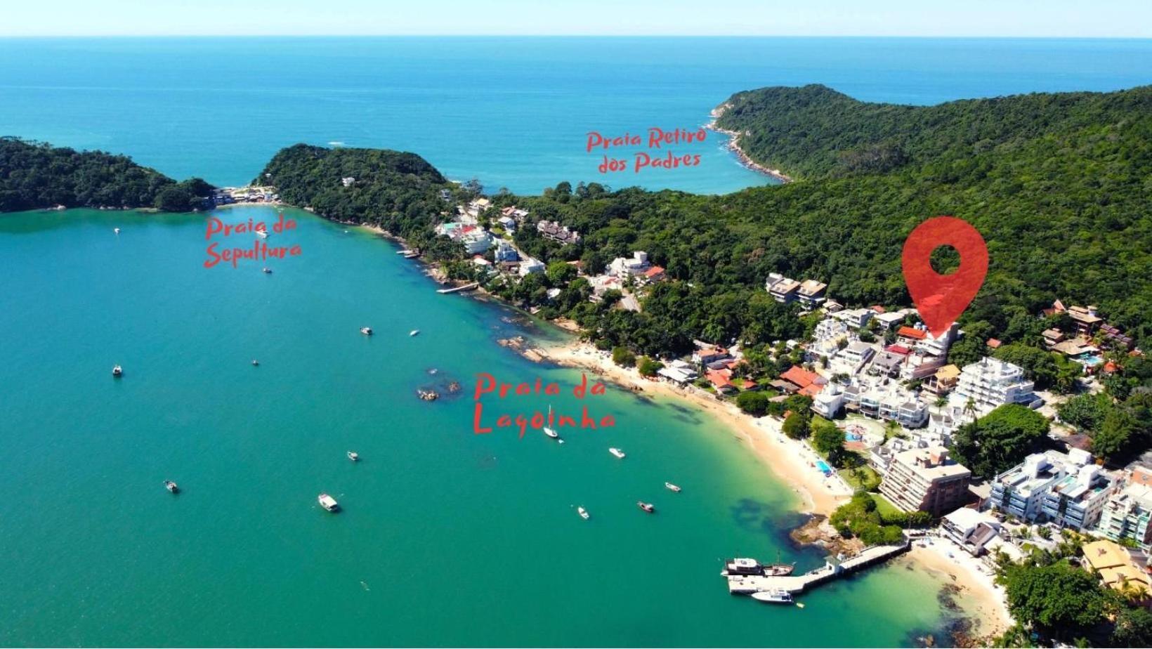 1083 - Apartamento Com Vista Para O Mar Em Bombinhas Ngoại thất bức ảnh